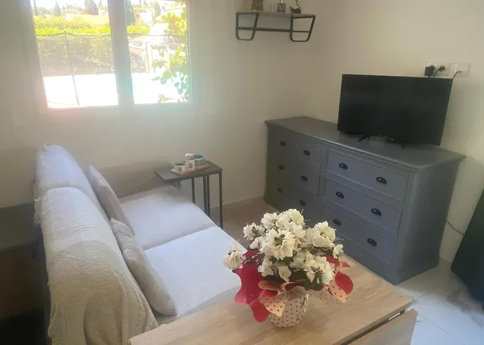 Studio Climatise Avec Piscine Et Jardin